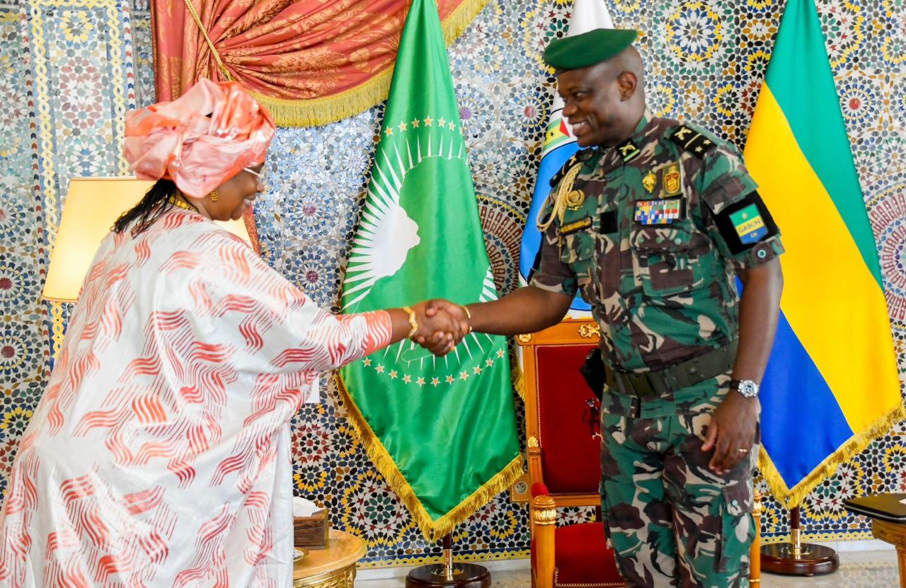 Rencontre diplomatique au Gabon