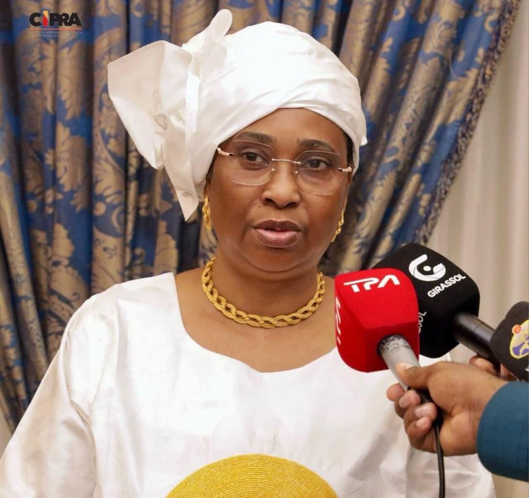 Interview presse en Angola